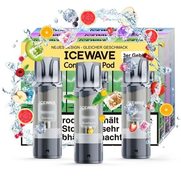 Icewave Icewave - Prefilled Pod Special Edition - 3x 2ml - 3er Pack