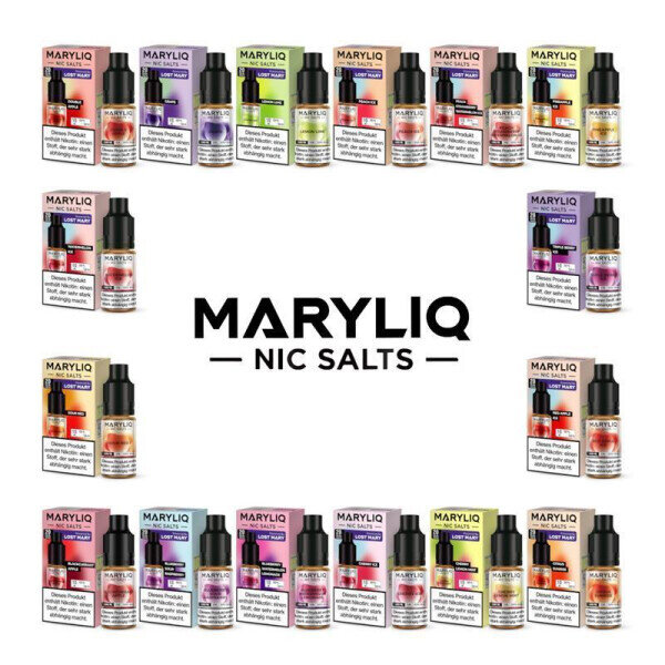 MaryLiq Maryliq - Nikotinsalz Liquid - 10  mg | 20 mg - Mit Steuerbanderole