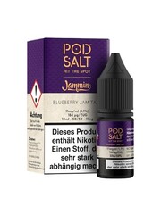 Pod Salt Pod Salt - Blueberry Jam Tart - 10 ml Salt Liquid - 11 mg Nikotin - Mit Steuerbanderole