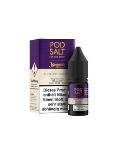 Pod Salt Pod Salt - Blueberry Jam Tart - 10 ml Salt Liquid - 11 mg Nikotin - Mit Steuerbanderole