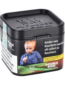 Al Fakher Al Fakher 200 g - Double Kick - The Double Crunch - Doppelapfel Anis