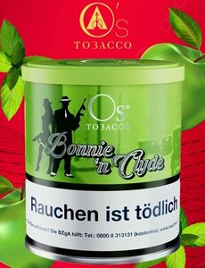 Os Tobacco Os Tobacco - Shisha Tabak 200 g - Bonnie `n Clyde - Grüner Apfel