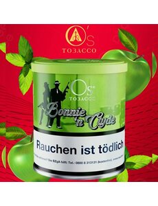 Os Tobacco Os Tobacco - Shisha Tabak 200 g - Bonnie `n Clyde - Grüner Apfel