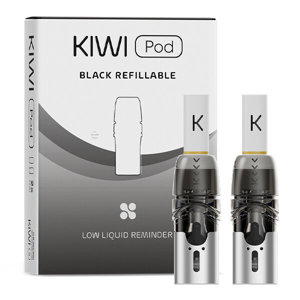 Kiwi Vapor KIWI 2 - Pod Tank Verdampfer - 0.8 Ohm  - 2er Pack - Schwarz