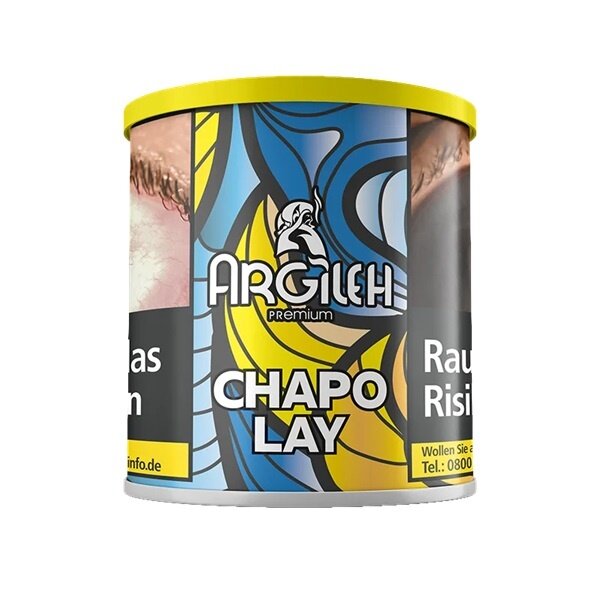 Argileh Argileh Shisha Tabak - Chapo LAY - Zitrone Ice - 200 g
