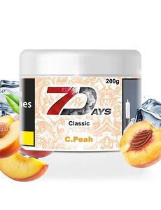 7 Days Classic 7 Days Classic Shisha Tabak - C. Peah - Pfirsich, Frische - 200 g