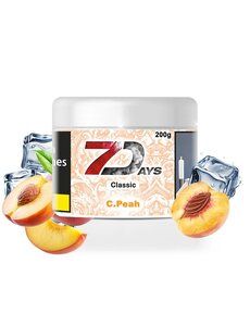 7 Days Classic 7 Days Classic Shisha Tabak - C. Peah - Pfirsich, Frische - 200 g