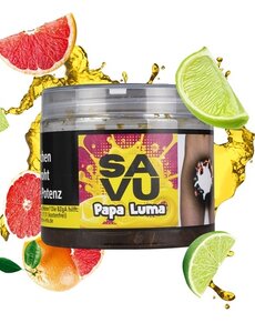 Savu Savu Shisha Tabak 200 g - Papa Luma - Limette und Grapefruit