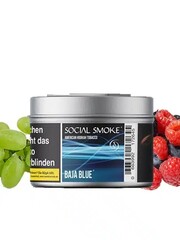 Social Smoke Social Smoke - Shisha Tabak - 200 g - Baja Blue - Beerenmix