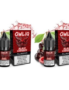 OWLIQ OWLIQ - Black Cherries - 10 ml Nikotinsalzliquid - 10 mg | 20 mg - Mit Steuerbanderole