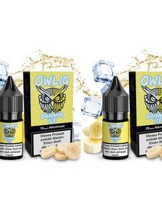 OWLIQ OWLIQ - Banana Ice - 10 ml Nikotinsalzliquid - 10 mg | 20 mg - Mit Steuerbanderole