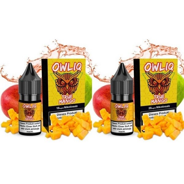 OWLIQ OWLIQ - True Mango - 10 ml Nikotinsalzliquid - 10 mg | 20 mg - Mit Steuerbanderole