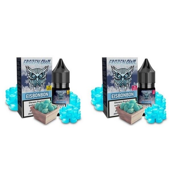Frozen OWL Frozen OWL - Eisbonbon - 10 ml Nikotinsalzliquid - 10 mg | 20 mg - Mit Steuerbanderole