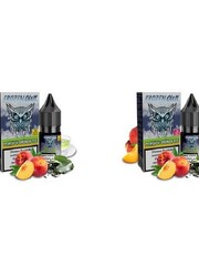 Frozen OWL Frozen OWL - Pfirsich Grüner Tee - 10 ml Nikotinsalzliquid - 10 mg | 20 mg - Mit Steuerbanderole