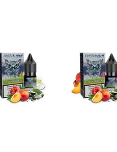 Frozen OWL Frozen OWL - Pfirsich Grüner Tee - 10 ml Nikotinsalzliquid - 10 mg | 20 mg - Mit Steuerbanderole