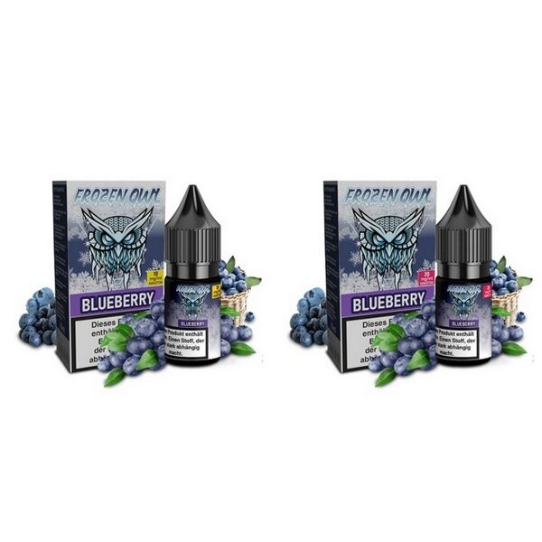 Frozen OWL Frozen OWL - Bluebery - 10 ml Nikotinsalzliquid - 10 mg | 20 mg - Mit Steuerbanderole