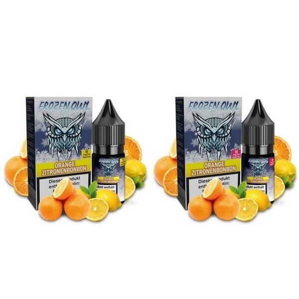 Frozen OWL Frozen OWL - Orange Zitronenbonbon - 10 ml Nikotinsalzliquid - 10 mg | 20 mg - Mit Steuerbanderole