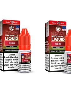 SC Red Line SC - Red Line - Red Mix - 10 mg | 20 mg Nikotinsalz Liquid - Mit Steuerbanderole
