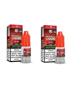 SC Red Line SC - Red Line - Red Mix - 10 mg | 20 mg Nikotinsalz Liquid - Mit Steuerbanderole