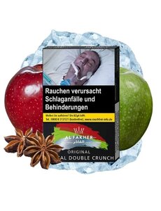 Al Fakher Al Fakher 25 g - The Double Crunch - Doppelapfel, Anis, Kühle