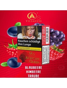 Os Tobacco Os Tobacco Red - Shisha Tabak 25 g - African Queen - Früchtemix