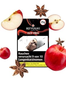 Revoshi Tobacco Revoshi Tobacco - Shisha Tabak - 25 g - D`App Strng - Doppelapfel, Anis