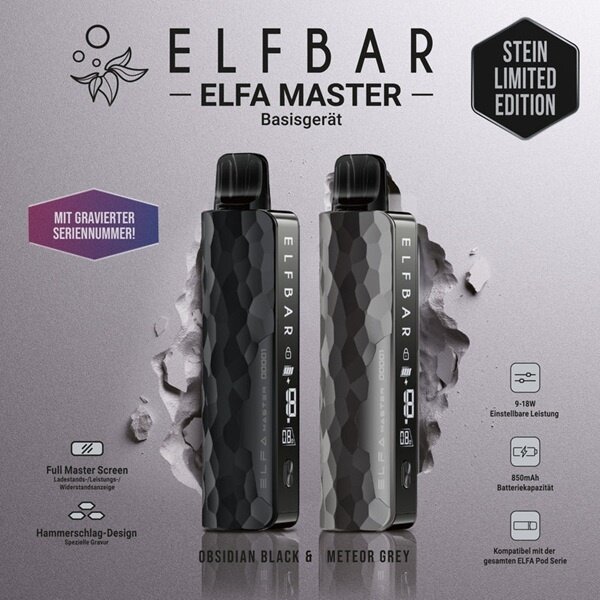 Elf Bar ELFBAR ELFA Master (Limited Edition) mit 850 mAh
