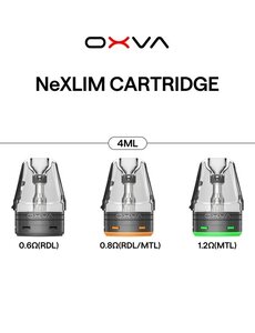 OXVA OXVA - NeXlim Pods Tank Verdampfer 4 ml - 3er Pack - Ohm Auswahl !