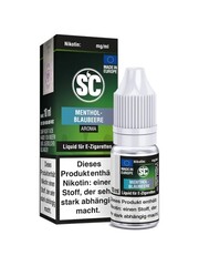 SC SC - Menthol-Blaubeere - Nikotin Liquid - Mit Steuerbanderole