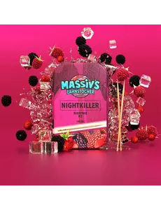 Almassiva Massiv's Zahnstocher (100 Stück) mit Geschmack - Nightkiller (Berrymix Ice)