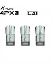 Nevoks Nevoks - APX S1 Pod Tank Verdampfer - 3 ml - 3er Pack - 1.2 Ohm