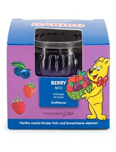 Haribo Duftkerze im Geschenkkarton Haribo Berry Mix - 85g