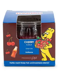 Haribo Duftkerze im Geschenkkarton Haribo Cherry Cola - 85g