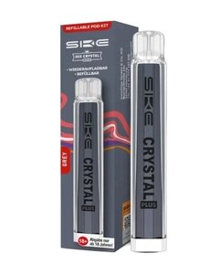 SKE SKE - Crystal Plus - Akku 400 mAh + Leer Pod - Grau