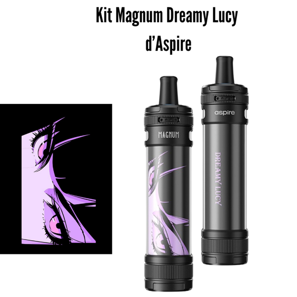 e zigarette aspire E-Zigaretten Set ASPIRE Magnum 6ml - Black & Dreamy Lucy