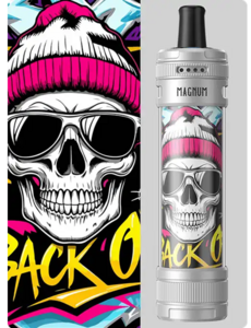 Aspire E-Zigaretten Set ASPIRE Magnum 6ml - 3800mAh - Silver Funky Skull