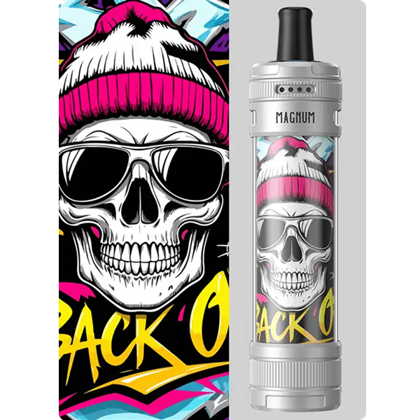 Aspire E-Zigaretten Set ASPIRE Magnum 6ml - 3800mAh - Silver Funky Skull