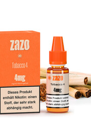 Zazo ZAZO Classics Tobacco 4 Liquid 10ml - 4 mg