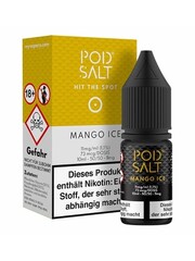 Pod Salt Pod Salt - Mango Ice - 10 ml Salt Liquid - 11 mg Nikotin - Mit Steuerbanderole