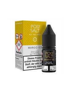Pod Salt Pod Salt - Mango Ice - 10 ml Salt Liquid - 11 mg Nikotin - Mit Steuerbanderole
