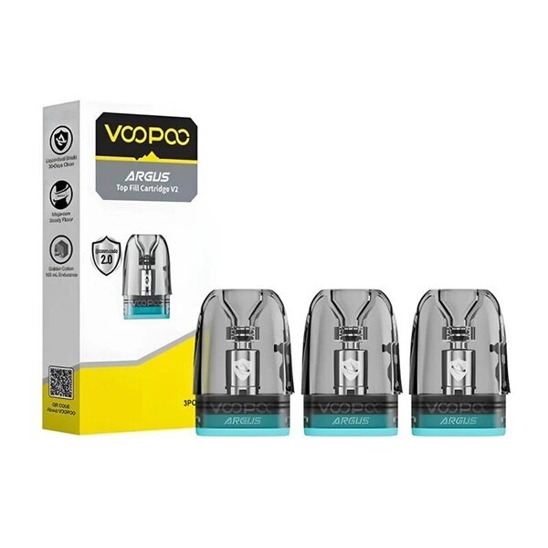 Voopoo Voopoo - Argus Ersatzpod V2 - 0.7 Ohm - 0.4 Ohm - 1.0 Ohm - 3 ml - 3er Pack