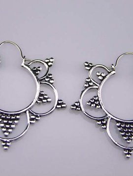 German Silver Earrings