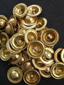 Neue Buttons gold ca. 100 Stk.