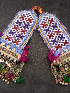 Tribal Pendants, pair