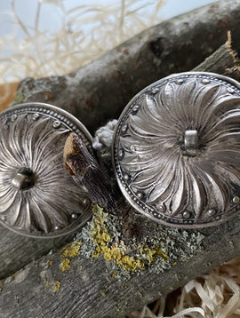 Old Silver Earrings/ Tunnels/ Plugs from India