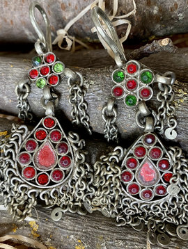 Small Pendants/ earrings, pair