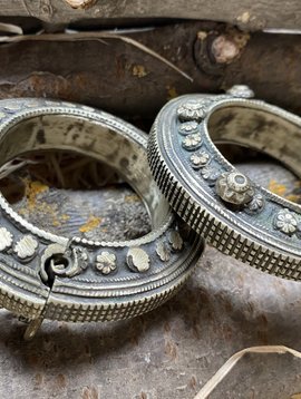Vintage Tribal Bracelets, pair