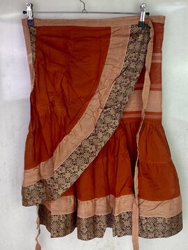 Wrap Skirt Cotton Saree