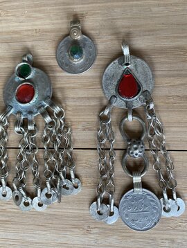 3 pcs Tribal Coinpendant