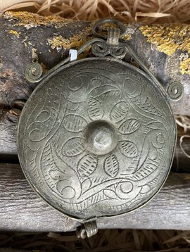 Tribal disc pendant